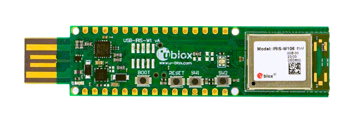 u-blox EVK-IRIS-W10 Evaluation Kits